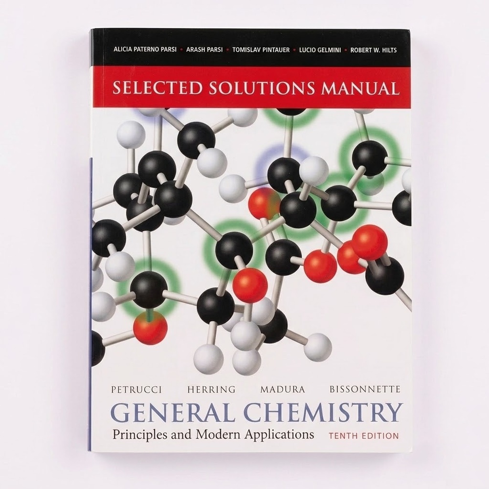 [FREE] Pearson‎ General Chemistry 10th Edition Textbook